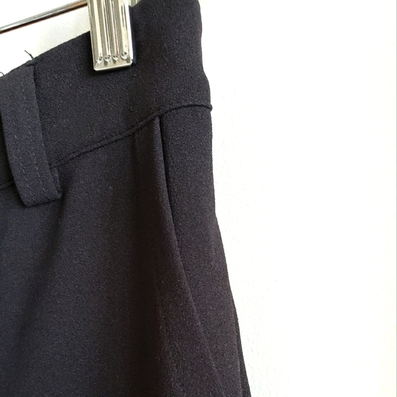 Femme by Design Black Baggy Dress Cargo Trousers Silver Ankle Snap Women S-L NWT - Picture 5 of 11